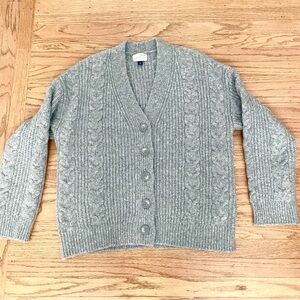 Universal Threads Soft Chunky Cable Knit Cardigan Size M